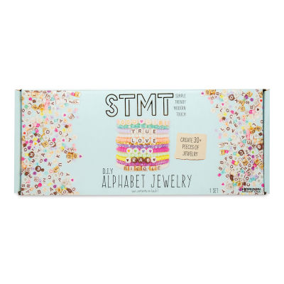 STMT DIY Alphabet Jewelry Kit (front of package)