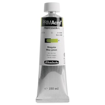 Open in modal - Schmincke Primacryl Professional Acrylic Paint - May Green, 150 ml Tube