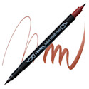 Lyra Aqua Brush Duo Marker - Venetian Red 090