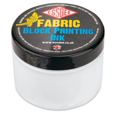Essdee Fabric Block Printing Inks - White, 150 ml