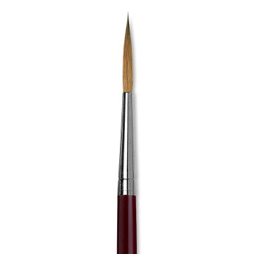 Da Vinci Kolinsky Red Sable Brush - Extra Long Pointed Liner, Long Handle, Size 10