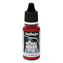 Vallejo Acrylic Model Color Paint - Red, 18 ml