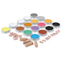 PanPastel Artists Painting Pastels Set - Metallic and Pearl Colors, Set of 17