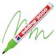 Edding Permanent Marker - Light Green, 3000, Bullet Nib marker and swatch