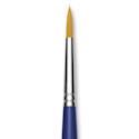 Blick Scholastic Short Handle Golden Taklon Brush - Round, Size 6