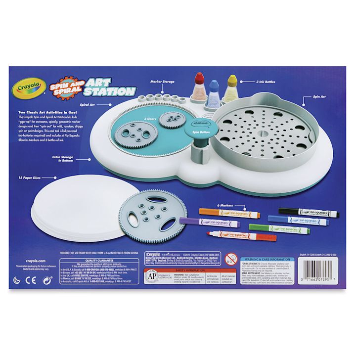 Crayola Spin and Spiral Art Station BLICK Art Materials