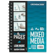 Grumbacher Mixed Media In & Out Pads