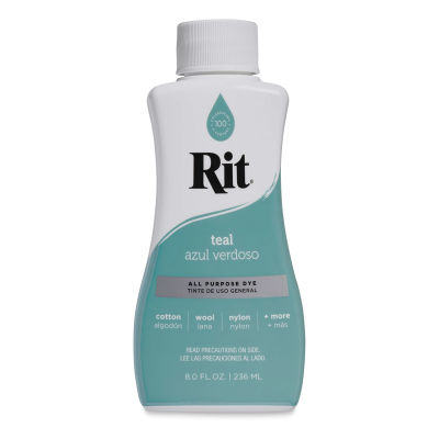 Rit Liquid Dye - Teal, 8 oz (Bottle)