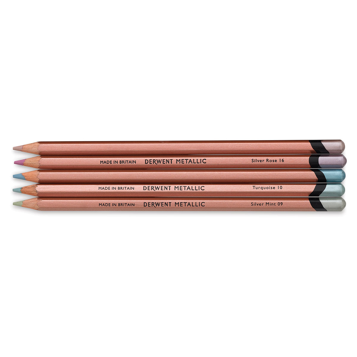 Rob's Art Supply Reviews: Derwent Metallic Pencils