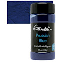 Gamblin Artist's Grade Pigment - Prussian Blue, 4 oz bottle