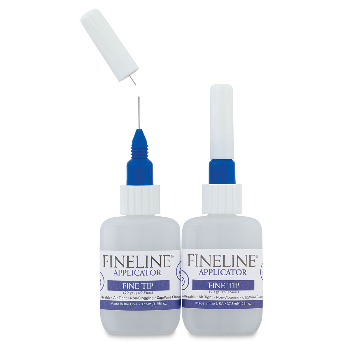 Use for Framing Precise Applicator and Easy & Controlled Application. Lineco Fine Line Applicator Air-Tight Stainless Steel Dispensing Tip Bookbinding Non-Clogging Cap Wire 