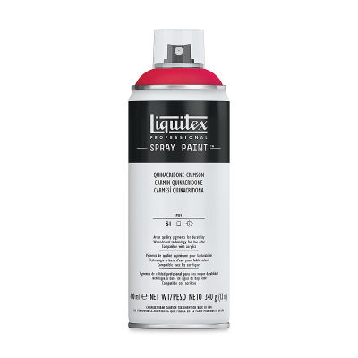 Liquitex Professional Spray Paint - Quinacridone Crimson, 400 ml can