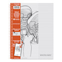 Roaring Spring Whitelines Wirebound Notebook - Ruled, 8-1/2" x 11", 70 Sheets