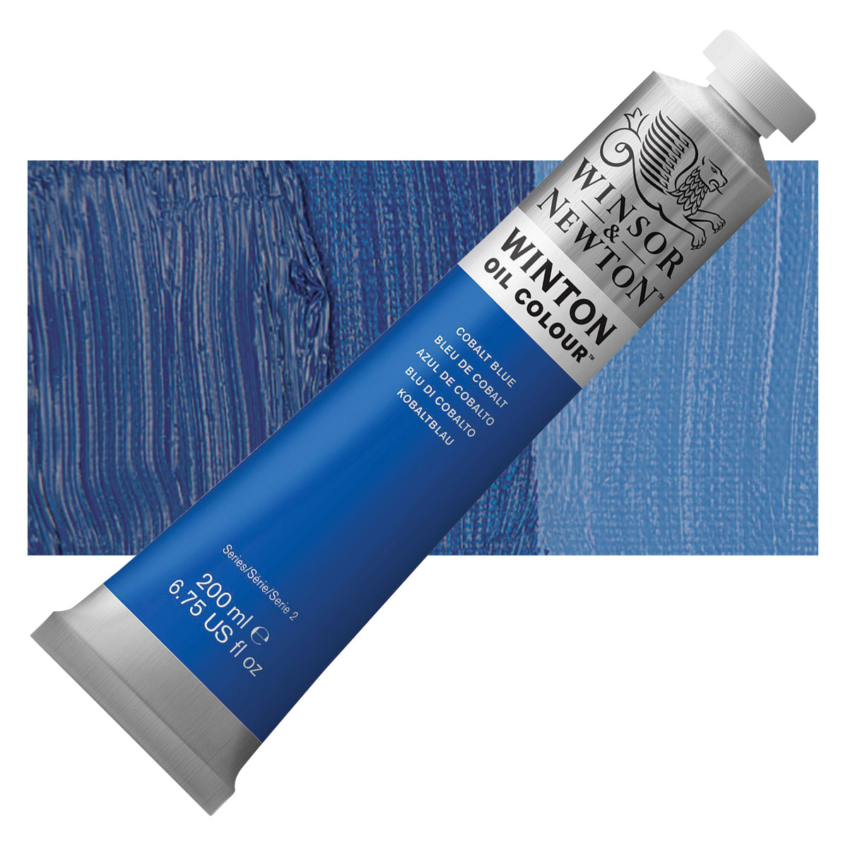 Winsor & Winton 200mL-6.75 Oz (Zinc White Oil Paint) Winton Oil Color! BIG  TUBE