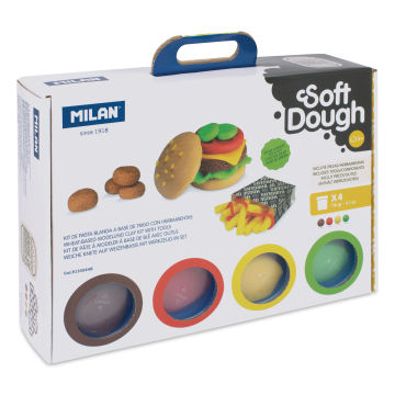 Milan Soft Dough with Tools Set - House of Burgers, front of packaging