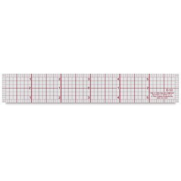 Open in modal - Westcott Plastic Ruler - B-50, 8ths