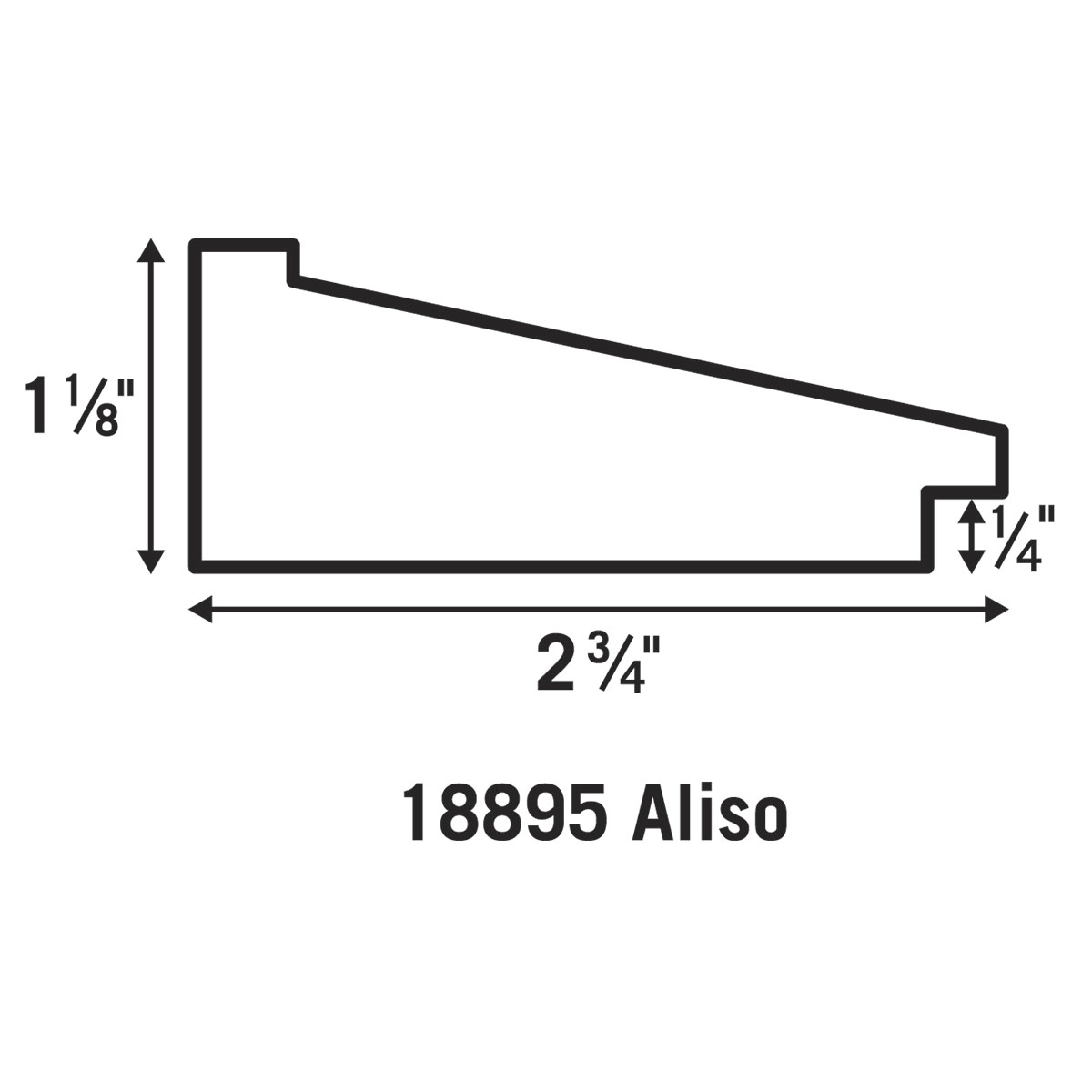 Blick Aliso Wood Frames