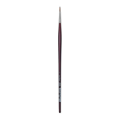 Da Vinci Grigio Synthetic Brush - Round, Long Handle, Size 4