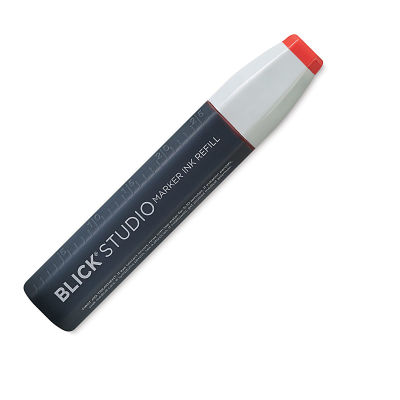 Blick Studio Marker Refill - No. 005 Red Refill tube shown closed at angle