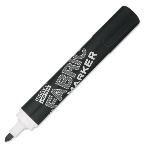 Uchida 522-C-1 Marvy Fine Point Fabric Marker, Black