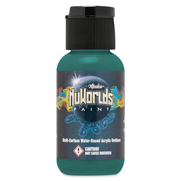 Open in modal - Iwata Medea NuWorlds Airbrush Paints - Opaque Green, 1 oz