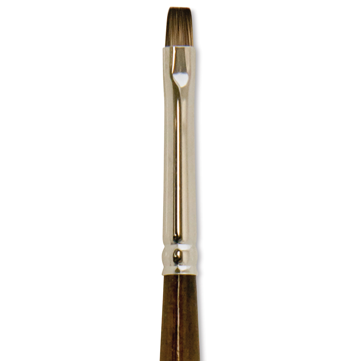 Silver Brush Limited 2515S-MD Ruby Satin Pointed Triangle Paintbrush