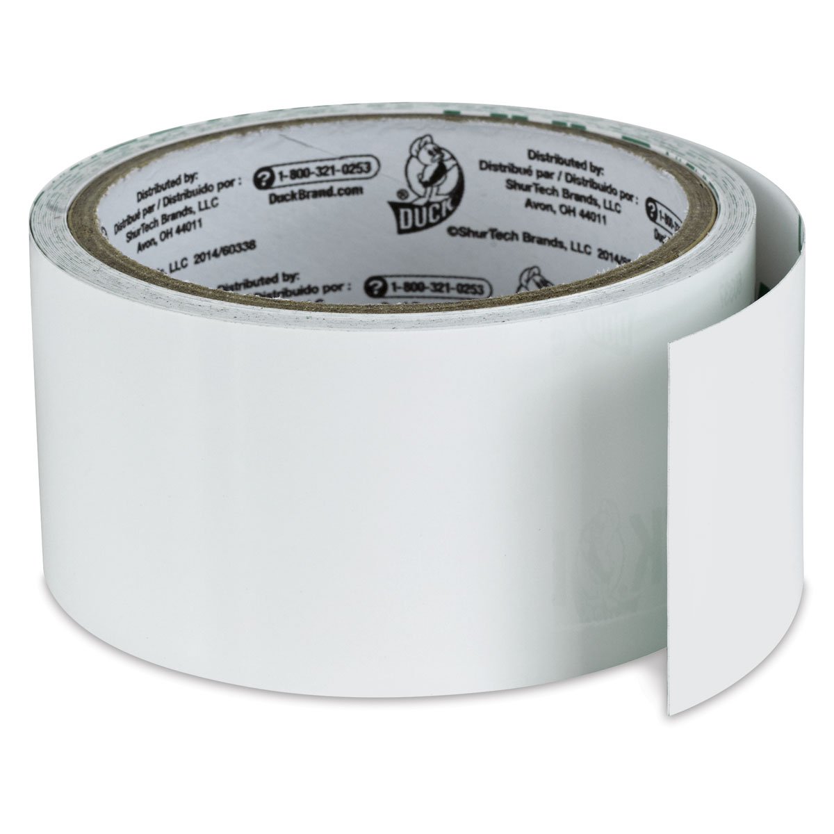 SHURTAPE Duck Craft 4 Rolls of White Mirror Crafting Tape 1.88 X