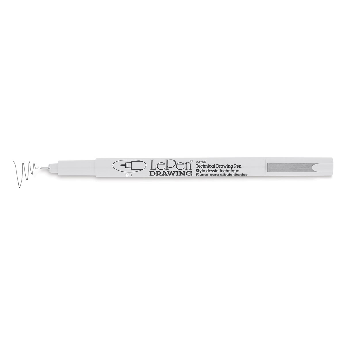 Le Pen Technical Drawing Brush Pen - Black