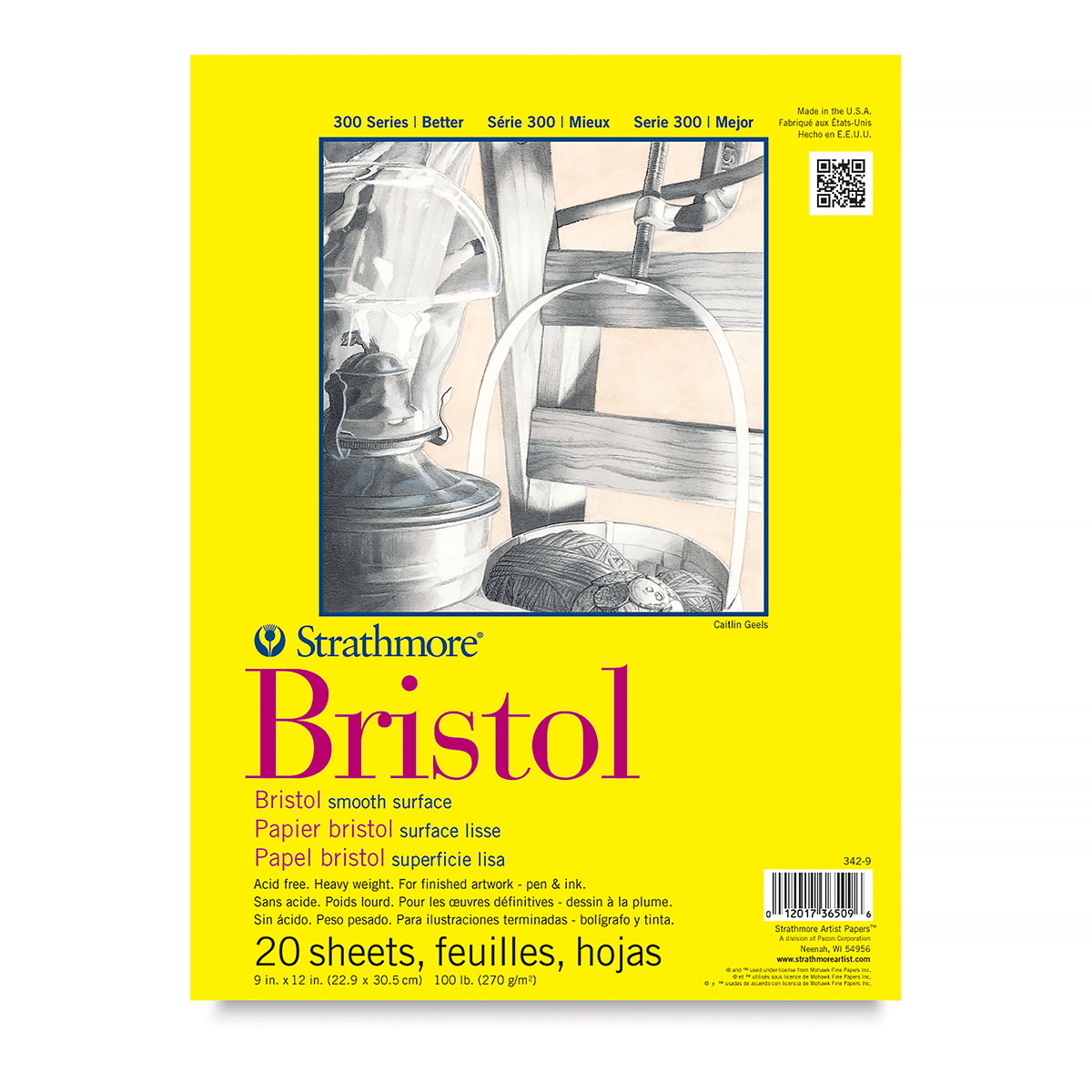 Carton Bristol, A4, 240 g/m², blanc, 250 feuilles