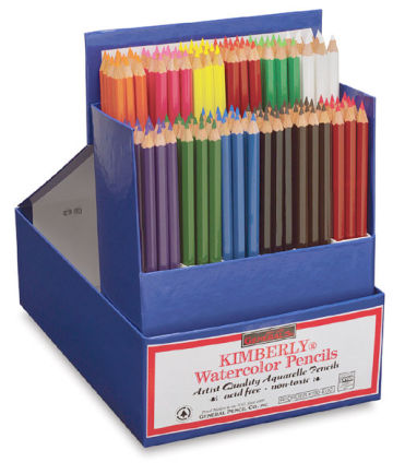 General Pencil - Kimberly Watercolor Pencil Set - 6-Color Set Primary