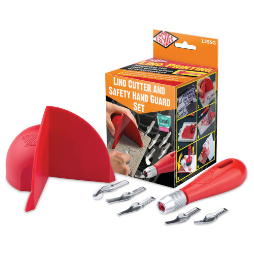 Essdee Lino Cutter and Safety Hand Guard Set