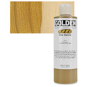 Golden Fluid Acrylics - Raw Sienna, 8 oz bottle