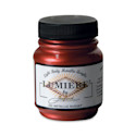 Jacquard Lumiere Acrylic - Metallic Russet, Jar