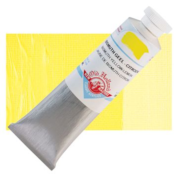 Open in modal - Old Holland New Masters Classic Acrylic Paint - Bismuth Yellow Lemon and swatch