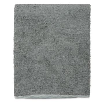 Open in modal - Superio Microfiber Cloth - Dark Gray, 20" x 31"