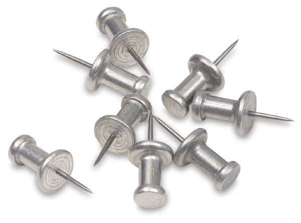 Moore Push-Pin Moore Push Pin Glazier Points, 85/pkg