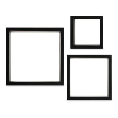 Nielsen Bainbridge Gallery Solutions Decorative Cubes - Set of 3, Black