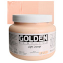 Golden Heavy Body Artist Acrylics - Light Orange, 32 oz
