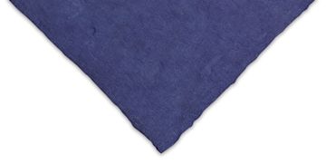 Open in modal - Lama Li Lokta Papers - closeup of Ultra Blue color
