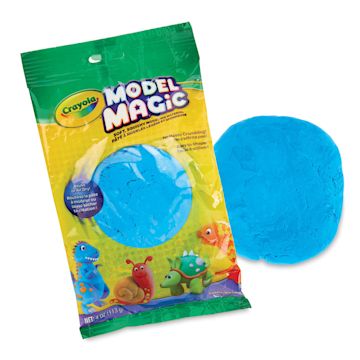 Open in modal - Crayola Model Magic - 4 oz, Blue (packaging with blue model magic)