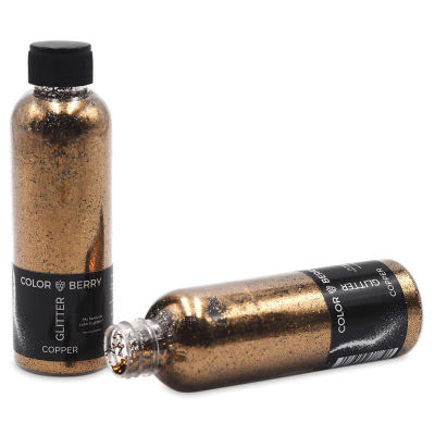 Colorberry Glitter - Copper, Chunky, 90 grams, Bottle