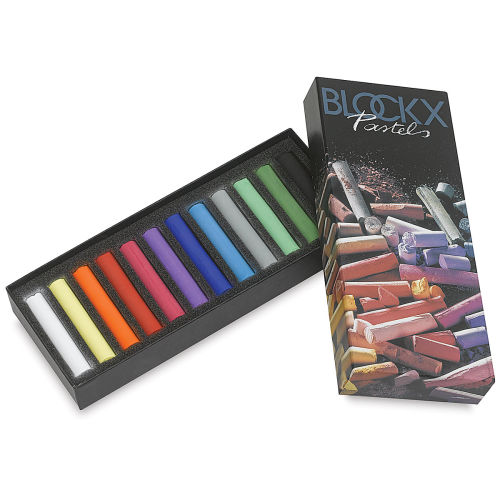 Colour Block Grays Soft Pastel Set - 12pc