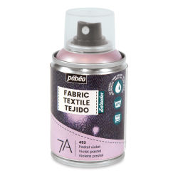 Pebeo 7A Fabric Spray Paint - Pastel Violet, 100 ml