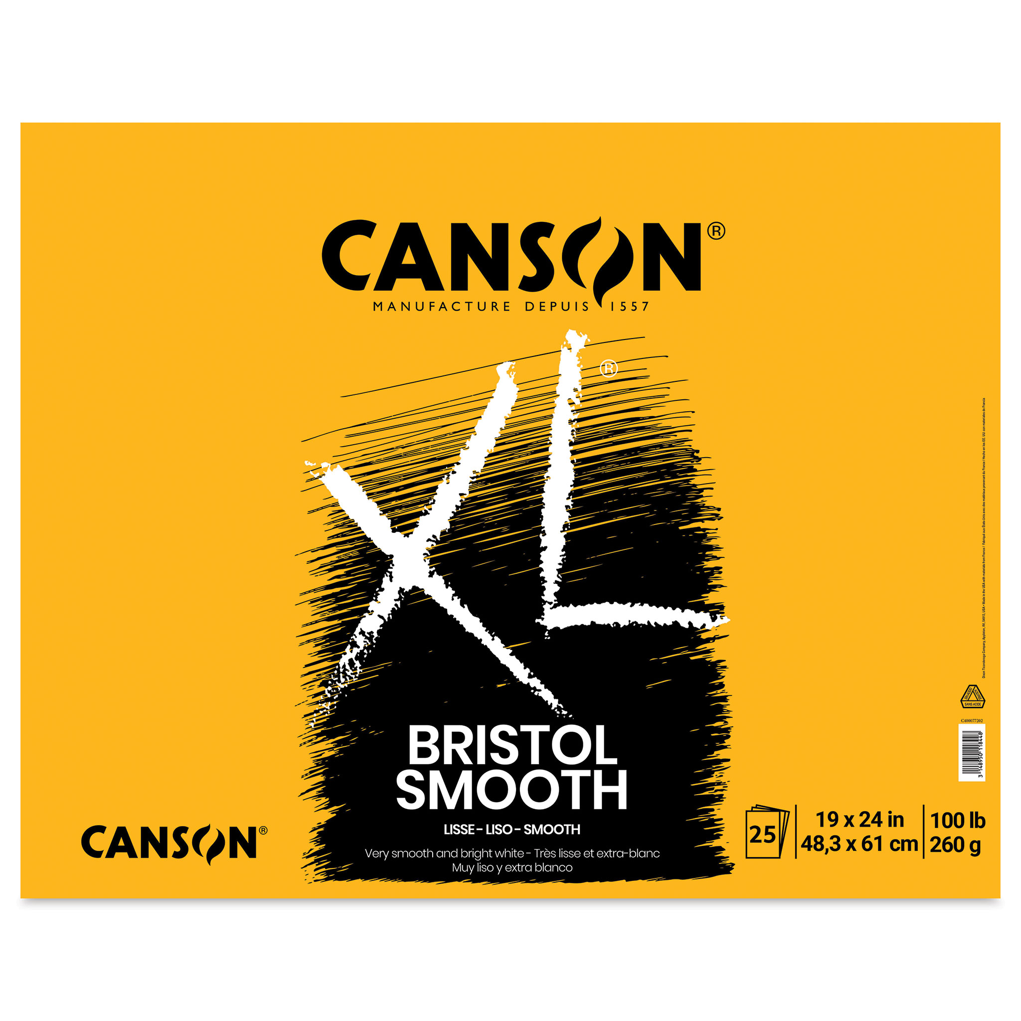 Canson XL Bristol A5 sketchbook, 21x14,8 cm, 300 gr / m², 15 sheets - THE  PAPER PLACE