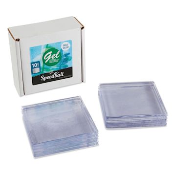 Open in modal - Speedball Gel Printing Plate - 5" x 5", Pkg of 10