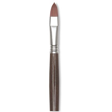 Open in modal - Escoda Primera Teijin Synthetic Brush - Filbert, Long Handle, Size 22