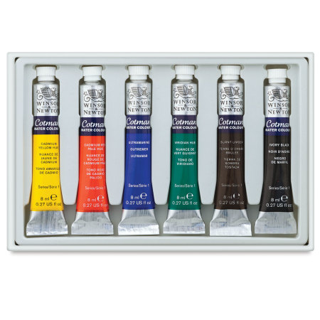 Winsor & Newton Cotman Tube Set - Set of 6 Colors