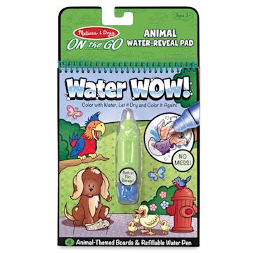 Open in modal - Melissa & Doug Water Wow! Activity Book - Front of Animal Package