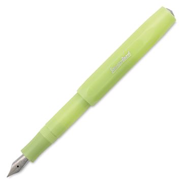 Open in modal - Kaweco Frosted Sport Fountain Pen - Fine Lime, Extra-Fine