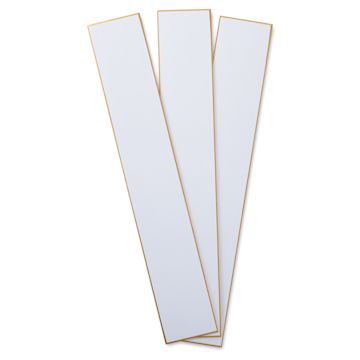Open in modal - Aitoh Gasen Paper Shikishi Boards - 2-1/5" x 12-1/4", Pkg of 3, out of packaging